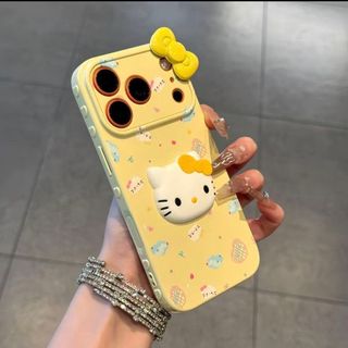 Phim Hoạt Hình Dễ Thương Nơ Hello Kitty Mèo Silicon Mềm Ốp Lưng Điện Thoại iPhone 17Promax 17Pro 16 15 14 13 12 Pro Max 15Plus Chống Sốc Nữ Điện Thoại Di Động