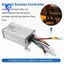 Bộ điều khiển xe tay ga điện Xe tay ga bằng nhôm Bộ điều khiển động cơ không chổi than 36V 15A 350w Bộ điều khiển động cơ không chổi than