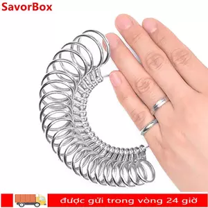 SAVORBOX Dụng cụ đo lường trang sức Phụ kiện đo lường Que đo kích thước chuyên nghiệp của Mỹ