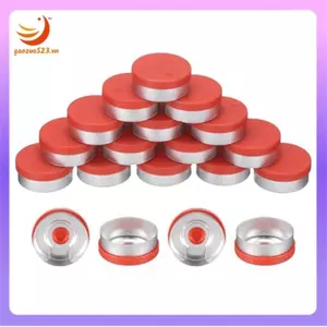 Mũ lật, 200 chiếc Mũ lật không có gờ có nắp đậy nắp lật có nắp đậy màu đỏ, 13mm