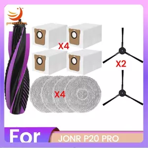 Dành Cho Máy Hút Bụi Robot P20 PRO Các Bộ Phận Thay Thế Bàn Chải Bên Cây Lau Nhà Vải Túi Bụi Vệ Sinh Gia Đình