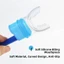 NOTE1 Ống thở ống thở ống thở, Ống bơi hoàn toàn khô có thể gập lại, Ống đơn nhẹ / Thiết bị bơi lặn silicon ống đôi