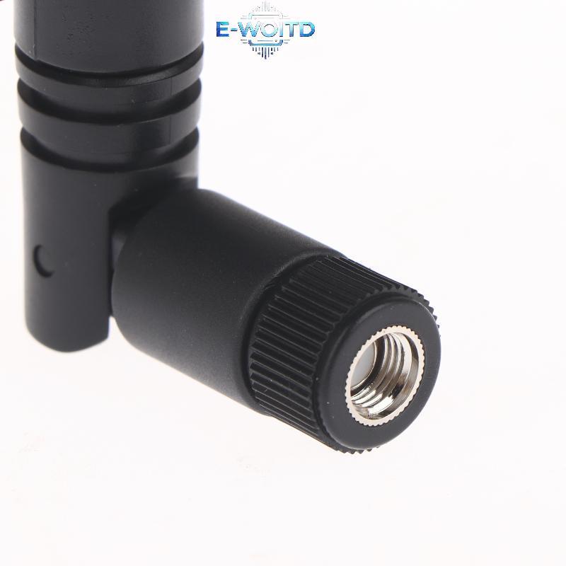 E-WOITD 1 Cái Tăng Cao 8dBi Bộ Định Tuyến Bên Ngoài Tăng Cường Tín Hiệu Định Hướng Trên Không 2.4GHz Wifi Wlan Ăng Ten MIMO Không Dây E-WOITD