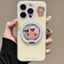 Kính Mát Dễ Thương Hello Kitty Từ Điện Thoại Cầm Chân Đế Có Gương Sáng Tạo 3D Hoạt Hình Gấp Giá Đỡ Ngôi Sao Để Bàn Cho Iphone