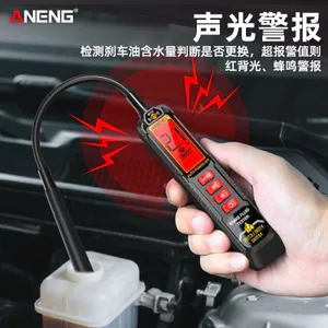 Máy dò chất lỏng phanh ô tô Màn hình kỹ thuật số chính xác cao Máy dò chất lỏng phanh cầm tay Công cụ phát hiện sửa chữa tự động cầm tay