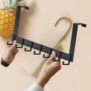 TRTR Móc Treo Cửa Phòng Ngủ Có Thể Điều Chỉnh Móc Nhôm Móc Treo Tường Phòng Tắm Móc Treo Cửa Quần Áo Khoan Miễn Phí VN