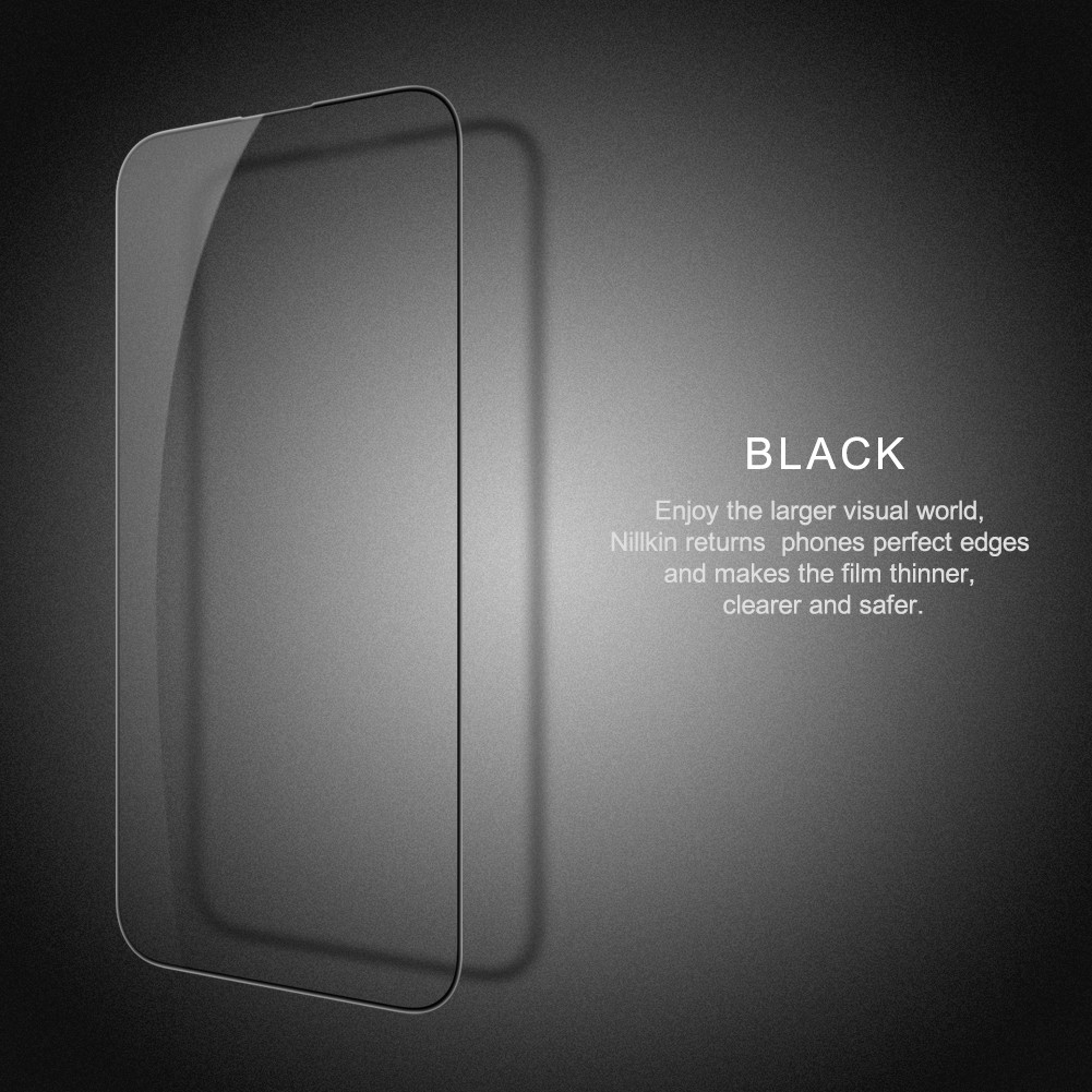 [Chính Hãng]Kính Cường Lực Nillkin CP+PRO Full Màn Hình iPhone 17 Air/Pro/Max 16/15/14/13/12 -Thủy Tinh ACC Khung Tự Dán