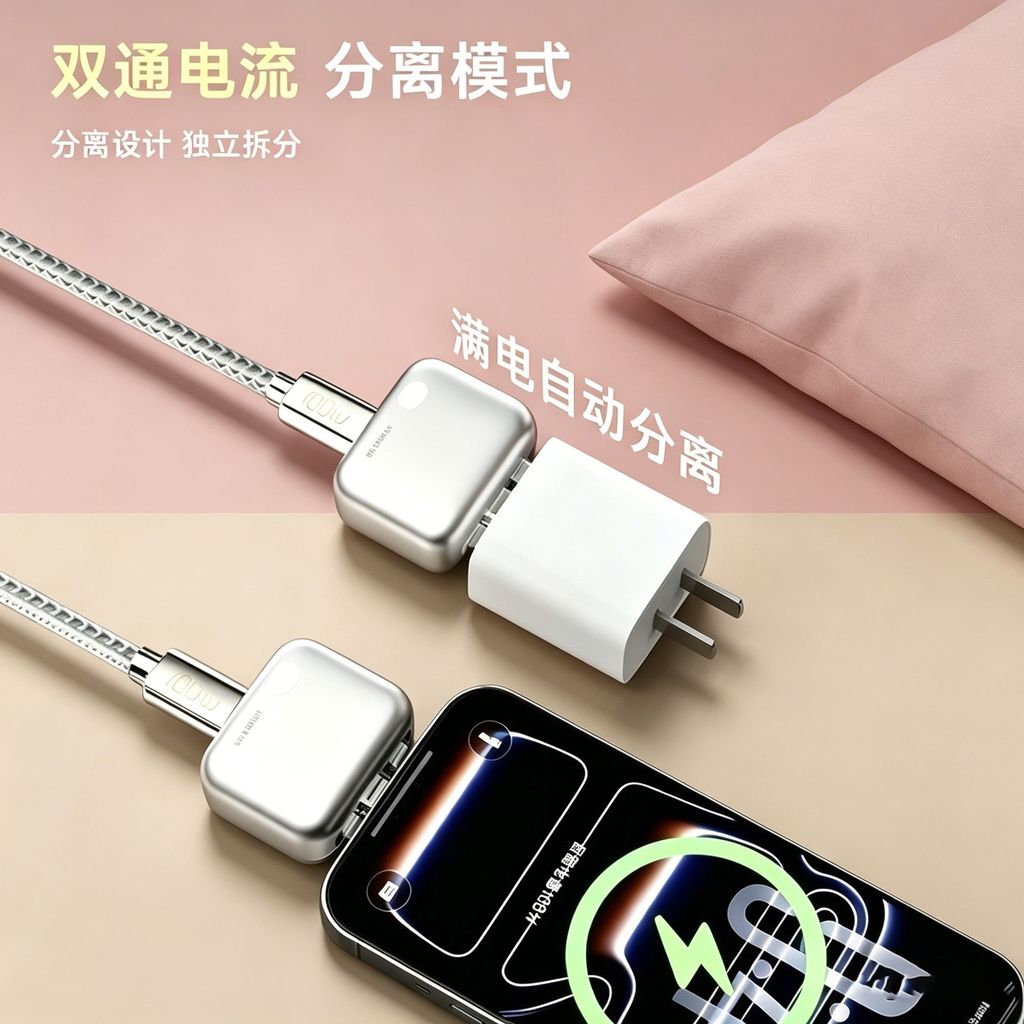 Bộ tách nguồn toàn diện thông minh 140W Sạc nhanh Điện thoại di động Hoàn toàn tự động Tắt nguồn Ngăn chặn quá tải
