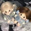 20cm Quần Áo Cho Bé Sang Trọng Chim Cánh Cụt Dễ Thương Cotton Búp Bê Mùa Đông Quần Áo Nhỏ Áo Choàng Búp Bê Trang Điểm Đèn Quần Áo Cho Bé