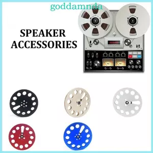 Cuộn băng nhôm rỗng 7 inch GODD cho 1 máy nghe nhạc 4 inch với 11 lỗ