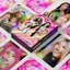 HT2 124 Cái / bộ KATSEYE LOMO Thẻ Dán Mới Đơn PINKY UP LARA Bưu Thiếp Bộ Sưu Tập Ngôi Sao Ngoại Vi TH2