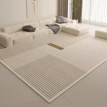 Thảm cửa vào (Thảm & Thảm) Thảm trải sàn phòng ngủ Thảm phòng khách Sofa Bàn cà phê Thảm đơn giản Thảm phong cách Thảm phòng khách Chăn diện tích lớn Thảm phòng có thể lau được 05 / 6 PD05 / 6