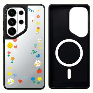 Ốp lưng Phone Case For cứng gương thỏ từ tính cho Samsung Galaxy S26 25 24 23 UItra S26 25 24 23 Plus Vỏ bảo vệ chống sốc