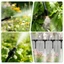 ONE 20Pack Vòi phun xoay bằng đồng thau Kết nối nhanh chóng Vòi phun phun sương tưới nhỏ giọt cho bãi cỏ thực vật Nhà kính