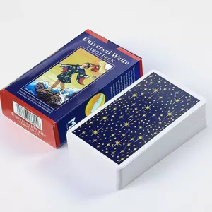 Popular-78 Tờ Universal Weite Tarot Classic Starter Tarot Smith Ryder Tarot