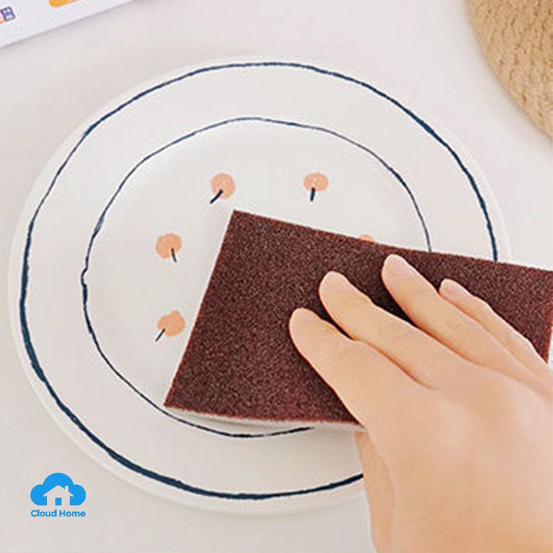 Miếng bọt biển mài nhám, dụng cụ nhà bếp, dụng cụ rửa chén bát, bàn chải cọ nồi, dụng cụ tẩy rỉ sét, bàn chải mài