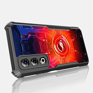 Ốp Điện Thoại Acrylic Cho Nubia Neo 5 Pro 5 3 2 1 4G 5G Ốp Lưng Nubia Neo 3 5 GT Với Họa Tiết Sang Trọng Khung Đen Siêu Mỏng Cứng Chống Trầy Xước Vỏ Bảo Vệ A07-08