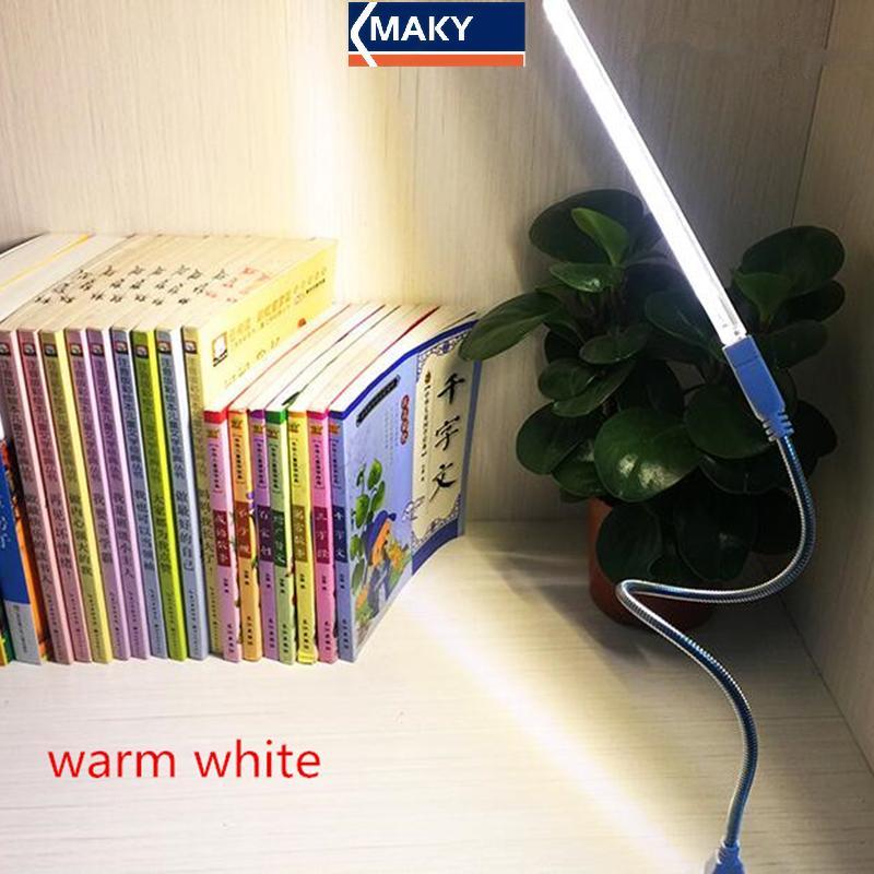 MAKY 5V 12W USB LED Đèn Ngủ 24 Đèn LED USB Bàn Đọc Sách Đèn VN