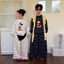 Bộ Đồ Trẻ Em Bé Trai Bé Gái Phiên Bản Hàn Quốc Hoạt Hình Chuột Mickey Bộ Đồ Hai Mảnh Trẻ Em Sọc Rời Phù Hợp Với