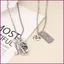 YT4 Tình Yêu Và Không Gian Sâu Caleb Otome Game Merch Apple Vòng Cổ Dấu Xương Thẻ Mặt Dây Chuyền Xương Đòn Dây Chuyền