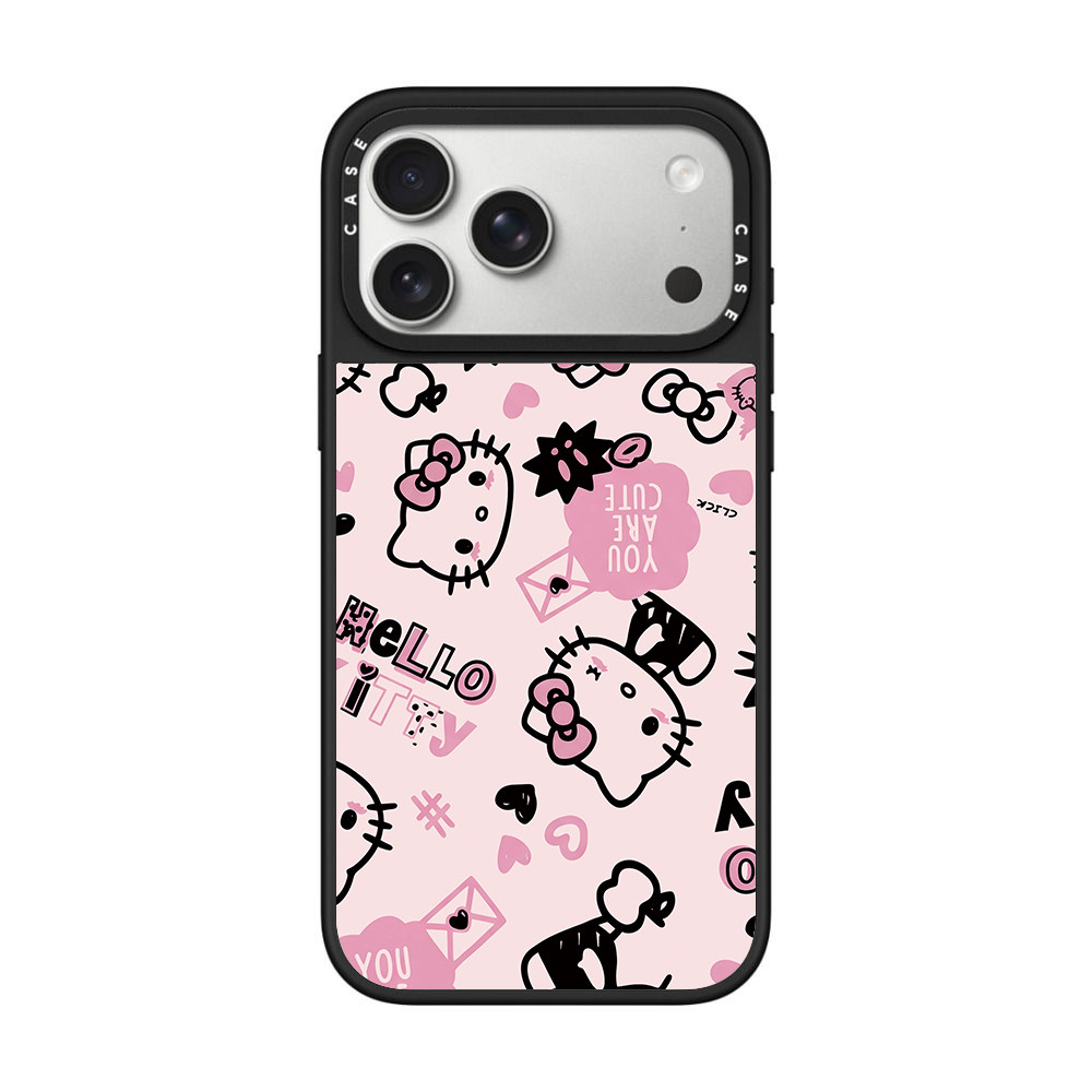 Ốp Điện Thoại Gương Hoa Mèo Từ Tính Cho IPhone 17 Pro Max 17 16 15 14 13 12 11 Vỏ Bảo Vệ Chống Sốc