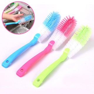 Mẫu Mới - 5 Cây Cọ Rửa Đáy Cốc Chén Siêu Dài 32cm - Gậy Lau Vệ Sinh Bình Sữa Lọ Hoa Tiện Lợi Tiết Kiệm Thời Gian Làm Bếp