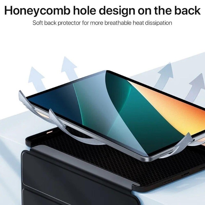 Ốp điện thoại Máy Tính Bảng Cho vivo Pad 6 5e 5 3 2 Pro 11 12.1 12.3 Mềm TPU Lưng Đứng Vỏ Máy Tính Bảng Cho vivo Pad SE 12.3 Air 11.5 Vỏ Silicon Chống Trầy Xước