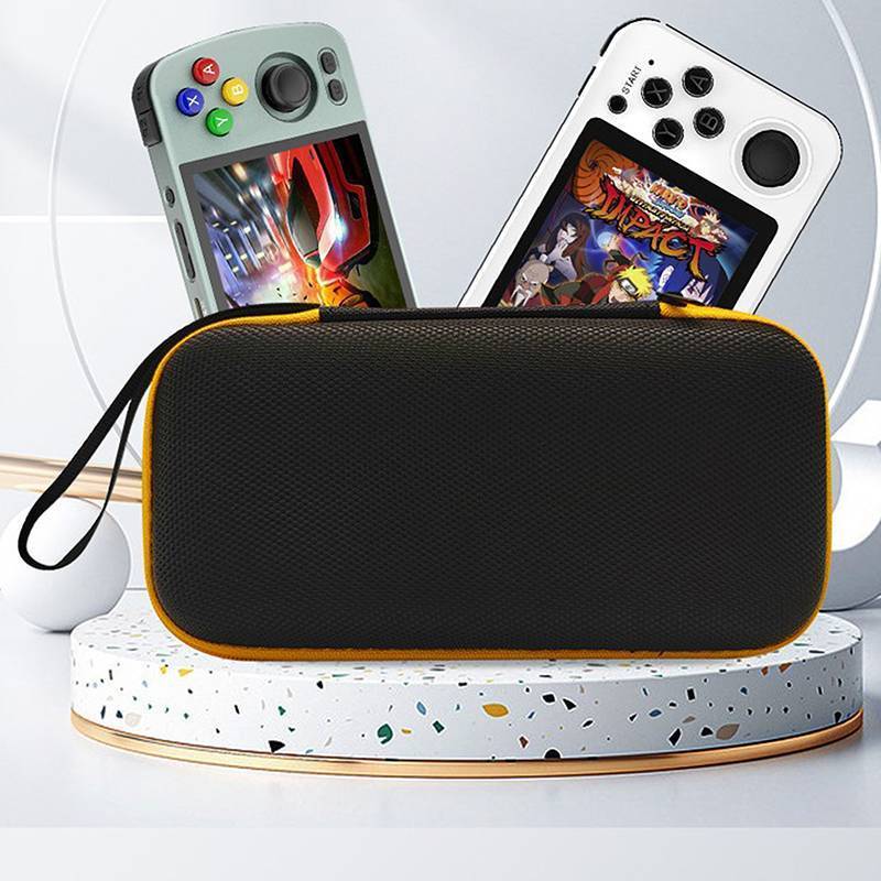 PNPIA- RG405M Bla Case Retro Cầm Tay Trò Chơi Điện Tử Màn Hình Chống Nước Mang Theo Túi Retro Video Game Console