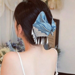 1 chiếc kẹp mũ trùm đầu tinh tế phong cách dân tộc