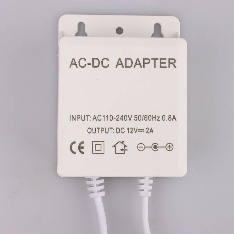 [lighthivent] AC / DC 12V 2A 2000ma Camera quan sát Bộ chuyển đổi nguồn điện Bộ sạc chuyển đổi phích cắm EU Mỹ chống nước ngoài trời cho máy ảnh video CCTV (VN)