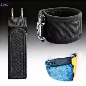 Móc thắt lưng không khóa SAIA, Thắt lưng co giãn có thể điều chỉnh Unisex, Thắt lưng co giãn thoải mái