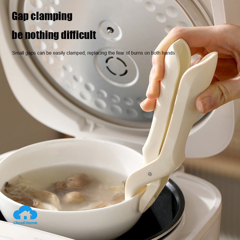 Kẹp chống bỏng, kẹp đĩa chống trượt, kẹp bát cách nhiệt, bảo vệ tay, dễ sử dụng.