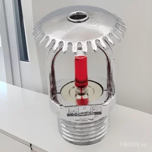 Đồng nguyên chất Vòi phun nước phun nước Đầu phun nước phía lửa DN15 Thiết bị chữa cháy Vòi phun nước tự động 68 độ ECRK