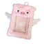 Hộp đựng thẻ sinh viên GUSTAVA, Túi móc khóa Động vật hoạt hình Photocard sang trọng, Con chó con mềm mại dễ thương / Con lợn thiên thần / Chuột Hình ảnh thần tượng Bảo vệ Học sinh