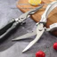 Kéo cắt xương cá đa năng, kéo cắt xương gà chắc chắn dùng trong nhà bếp, kéo cắt thực phẩm gia đình.