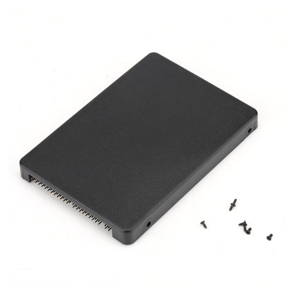 Vỏ SSD STABFOAM mSATA sang IDE 2,5 inch, cổng song song không hộp ổ cứng hộp đựng ổ cứng, với hiệu suất ổn định Bộ chuyển đổi IDE màu đen / trắng 44 chân phục hồi dữ liệu