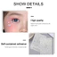 【Roshy】Hình dán mắt hình yêu tinh giọt nước mắt kim cương lấp lánh phụ kiện chụp ảnh hình dán mặt. đá quý Giáng sinh