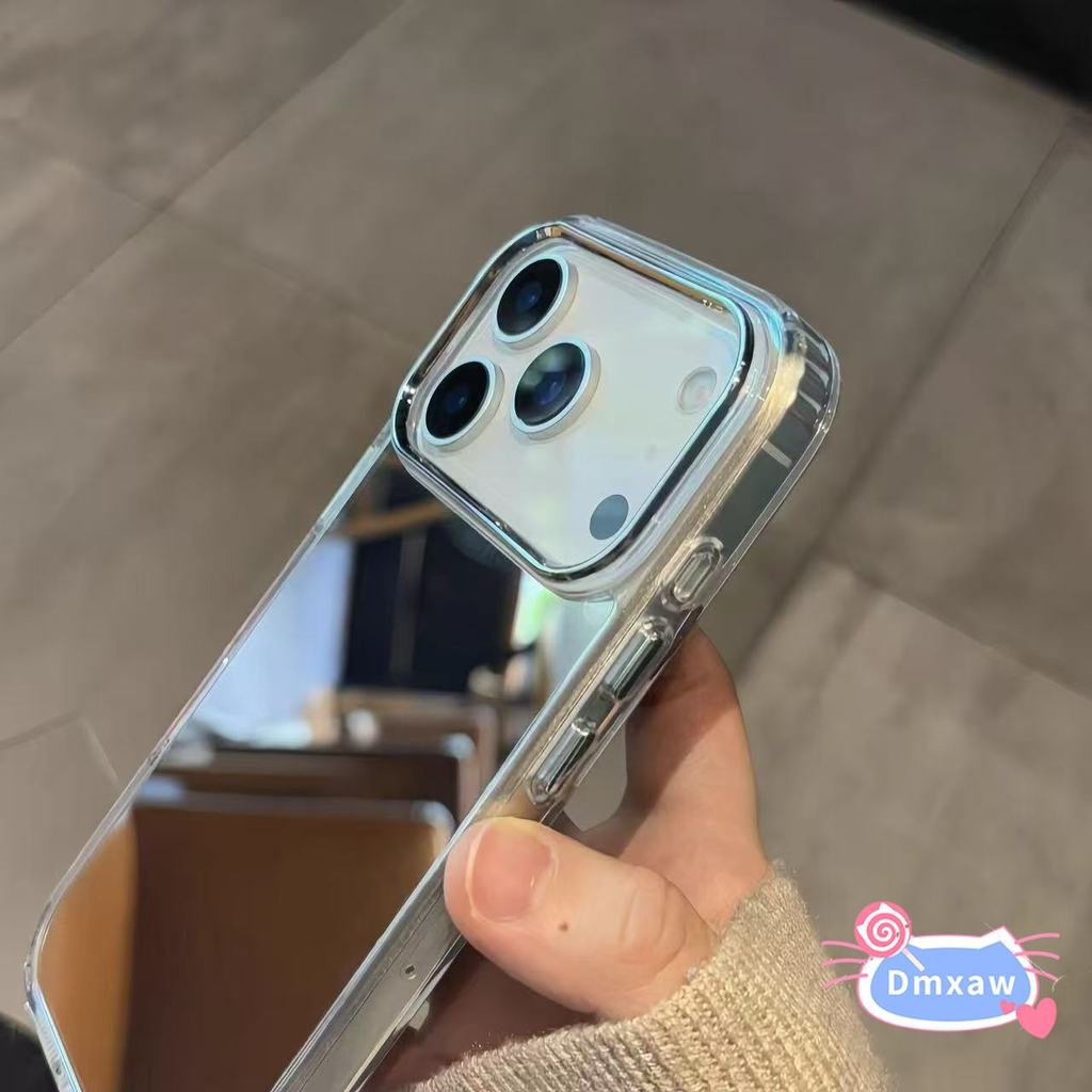 Ốp Điện Thoại Gương Đơn Giản Sang Trọng Cho Honor 500 Pro 400 300 Ultra 200 Smart 100 90 Lite 80 70 Pro Plus 60 50 Pro SE GT Pro Power 2 Win RT Vỏ Mạ Khung Camera Vỏ Mềm