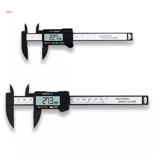 Máy đo thước đo Vernier điện tử kỹ thuật số Shas LCD Micromet 6 150mm 100mm