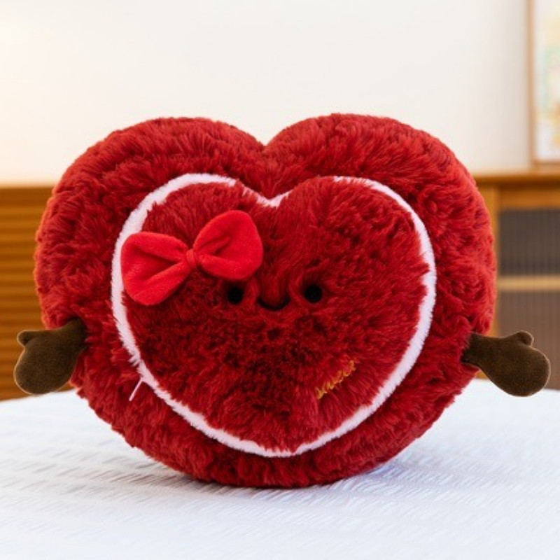 Gấu Bông Hình Trái Tim,Teddy Ôm Thư Dễ Thương 25cm,Chất Liệu Cao Cấp Cảm Giác Mịn,Thú Bông 2in1 Làm Quà Tặng ý Nghĩa