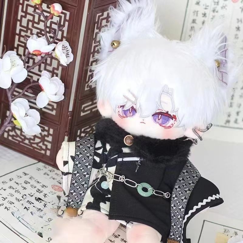 Quần áo búp bê Cotton 20cm Quần áo thay thế búp bê cổ Không có thuộc tính Ghế cơ thể béo có thể mặc 4.24