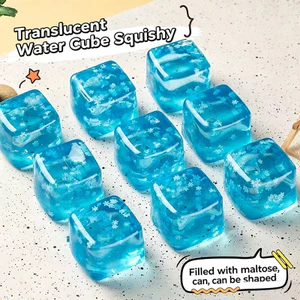 Pha Lê Bông Tuyết Bóp Đồ Chơi Mềm Mochi Squishy Chống Căng Thẳng Đồ Chơi Cứu Trợ Cho Tự Kỷ Tay Fidget Đồ Chơi Cảm Giác