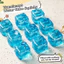 Pha Lê Bông Tuyết Bóp Đồ Chơi Mềm Mochi Squishy Chống Căng Thẳng Đồ Chơi Cứu Trợ Cho Tự Kỷ Tay Fidget Đồ Chơi Cảm Giác