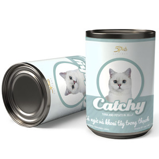 [Combo Tiết Kiệm] Pate Catchy 400gr - Dinh Dưỡng Toàn Diện Cho Mèo Mọi Lứa Tuổi Với Nhiều Hương Vị