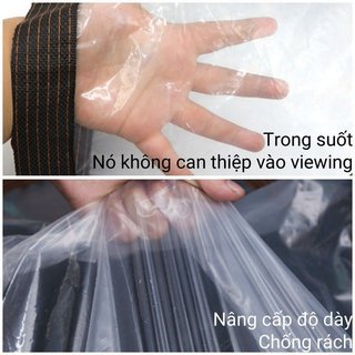 Bạt nhựa Pvc trong suốt Tấm che mưa hạng nặng chống thấm nước Tấm che nắng sân vườn ngoài trời