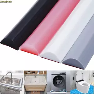 Bảo vệ đập nước HOMELYHUB, Ngưỡng tắm tách khô ướt trong phòng tắm, Chậu rửa chuyên nghiệp bằng silicon có thể gập lại rào chắn vòi hoa sen nhà bếp