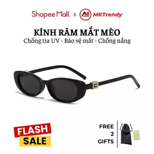 Kính râm mắt mèo chống tia UV kính mát thời trang nam nữ sang trọng phong cách T22