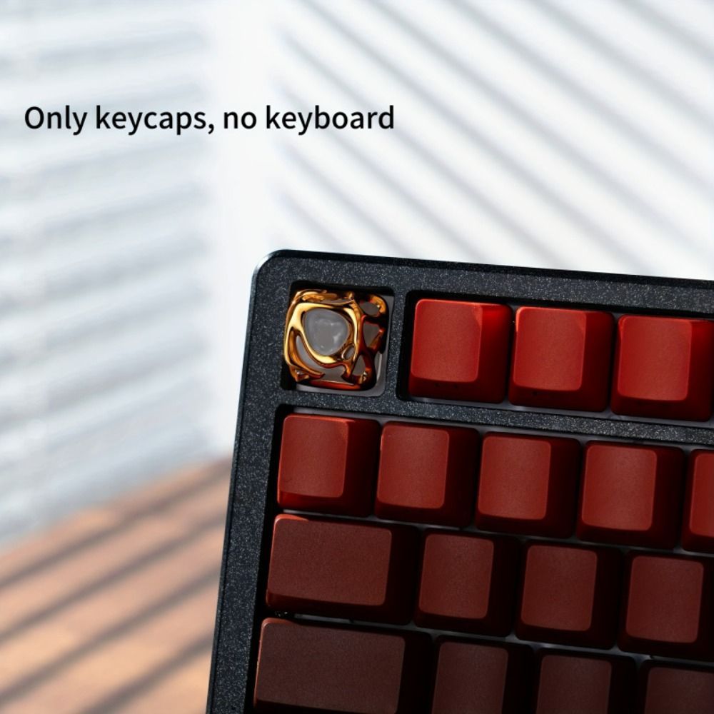 Keycaps mạ điện STABFOAM, Keycap bàn phím cơ tinh tế bằng kim loại lỏng, Quy trình mạ điện sáng tạo Phím Esc Cross-Interface Keycap Gaming