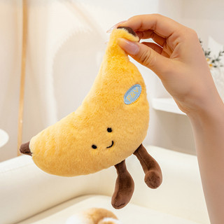 Sản Phẩm Mới Sinh Thái Trái Cây Series Búp Bê Vui Vẻ Apple Kiwi Dứa Dưa Hấu Búp Bê Trẻ Em Nhận Thức Nữ