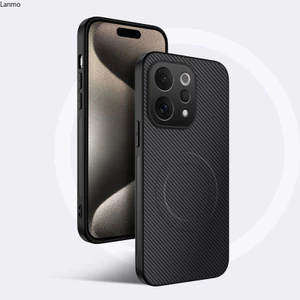 Ốp điện thoại bằng da bằng sợi Carbon Vivo V70 Elite V70 FE V70FE V70Elite Bảo vệ Camera Vỏ silicon mềm chống sốc